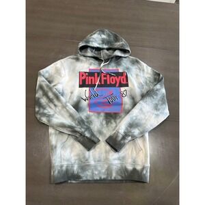 Pink Floyd World Tour 87 Tie Dye Hoodie‎ Mens Medium Momentary Lapse of Reason